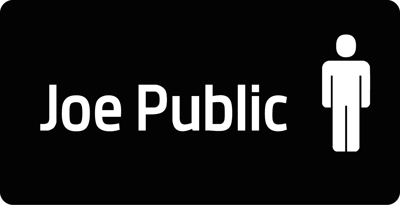Logotipo de Joe Public, agencia sudafricana participante en el circuito global Ruta8 de Inside AdSchool.